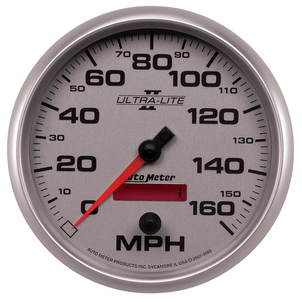 AutoMeter 5" Speedometer, 0-160 MPH, Ultra-Lite II