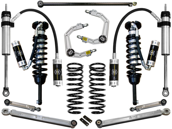 Icon Vehicle Dynamics (kit) 2010-2013 FJ/2010-2013 4RUNNER 03.5IN Stage 6 Suspension System W Billet UCA