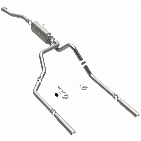 Magnaflow Street Series Stainless Cat-Back Exhaust System, Dual Split Rear Exit — 98-03 Ford Ranger V6 (15773)