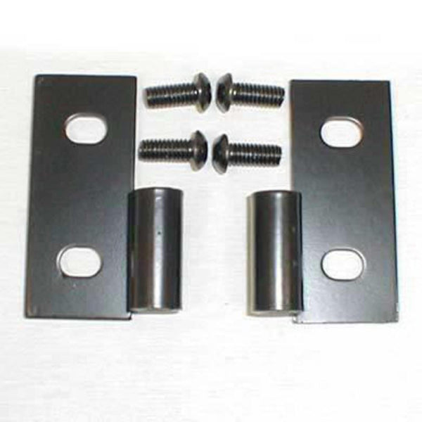 Smittybilt 1987-2006 CJ & Wrangler (YJ/TJ/Lj) Lower Door Hinge Brackets Black