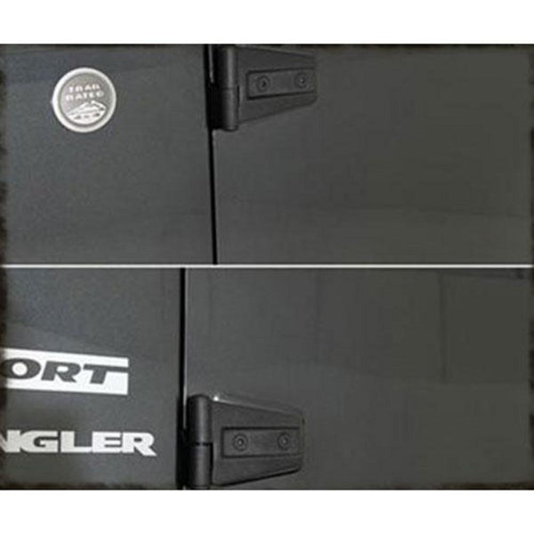 Smittybilt 2007-2018 Wrangler (JK) Door Hinges Black