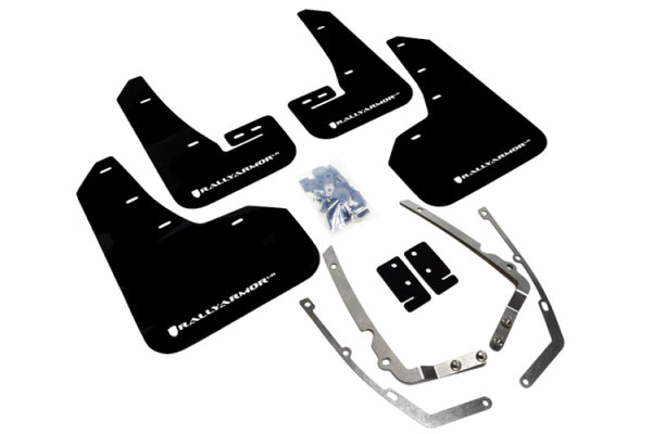 Rally Armor Garde-boue UR 15-21 MKVII VW Golf/GTI - noir avec logo blanc
