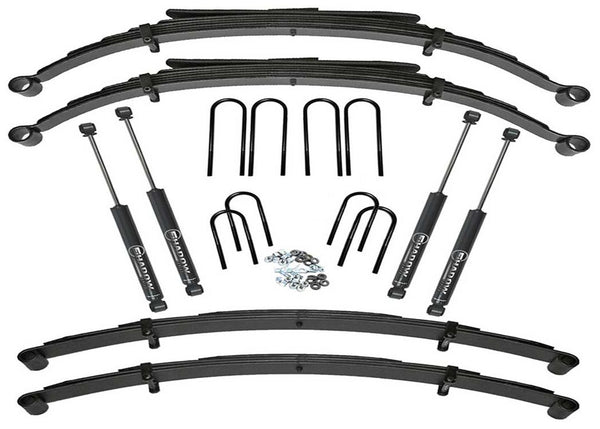 Superlift 4" Lift Kit (W/52IN REAR SPRINGS) (4 TON)