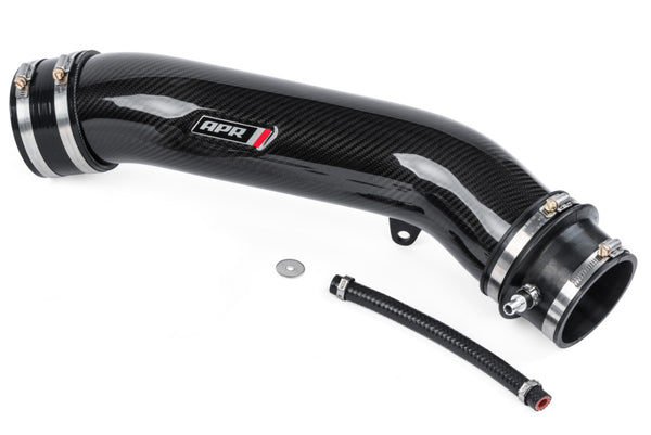 APR 17-20 Audi RS3/18-22 Audi TT RS Quattro (MK3) 2.5T TFSI Turbocharger Inlet Rear Carbon Tube