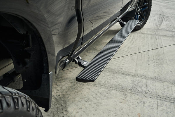 Body Armor 4x4 Marchepieds électriques E-Power Board 15-24 Ford F-150 cabine multiplace (sauf Raptor) - noir
