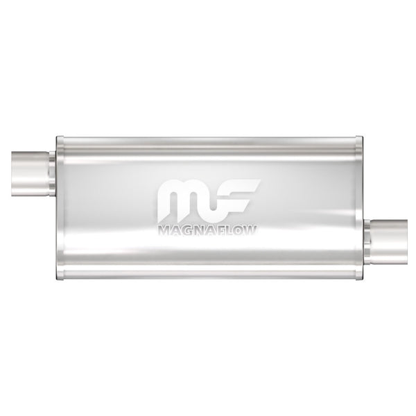 MagnaFlow Exhaust Systems Muffler Performance SS 5X8 14 3.0/3.0 O/O