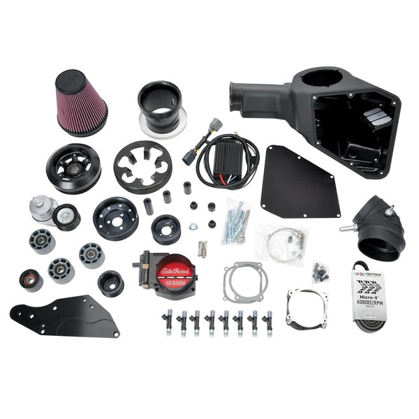Edelbrock Ensemble de mise à niveau de compresseur R2650 Stage 1 à Stage 2 18-19 Ford Mustang moteurs V8