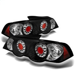 Spyder LED Tail Lights - Black — 2002-2004 Acura RSX (5000361)
