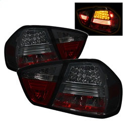 Spyder LED Tail Lights - Smoke — for select BMW vehicles (5000927)