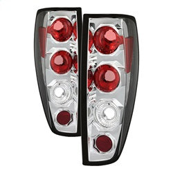 Spyder Euro Style Tail Lights - Chrome — for select Chevrolet and GMC trucks (5001429)