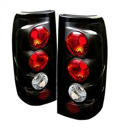 Spyder Euro Style Tail Lights - G2 Version - Black