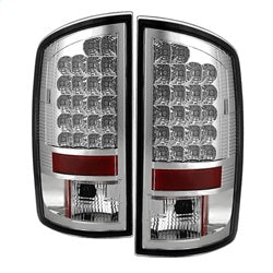 Spyder Feux arrière à DEL — chrome — pour certains camions Dodge (5002563)