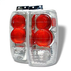 Spyder Euro Style Tail Lights - Chrome — 1997-2002 Ford Expedition (5002839)