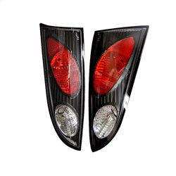 Spyder Euro Style Tail Lights - Black — 2000-2004 Ford Focus (5003119)