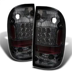 Spyder LED Tail Lights - Smoke — 2001-2004 Toyota Tacoma (5007889)