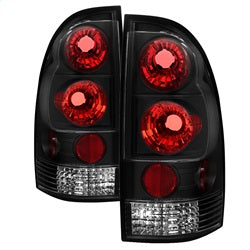 Spyder LED Tail Lights - Black — 2005-2015 Toyota Tacoma (5007896)
