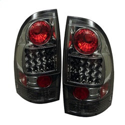 Spyder LED Tail Lights - Smoke — 2005-2015 Toyota Tacoma (5007957)