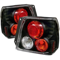 Spyder Euro Style Tail Lights - Black — 1995-1998 Toyota Tercel (5008053)