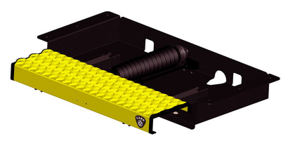 Carr WTS - 24" Retractable Step (Ram Promaster Van,Side Door) - XP3 Blk /XP7 Sfty Ylw