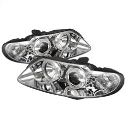 Spyder Phares à projecteur halo à DEL — chrome — 2004-2006 Pontiac GTO (5011756)