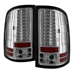 Spyder LED Tail Lights - Chrome — for select GMC trucks (5014931)