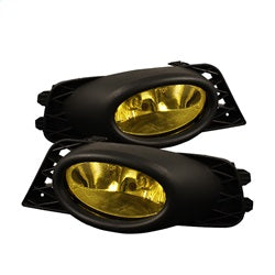 Spyder OEM Fog Lights w/ Switch- Yellow — 2009-2011 Honda Civic (5020703)