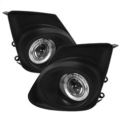Spyder Halo Projector Fog Lights w/ Switch - Clear — 2011-2013 Toyota Corolla (5038555)