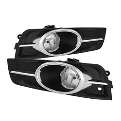 Spyder OEM Fog Lights w/ Switch - Clear — 2011-2014 Chevrolet Cruze (5069412)