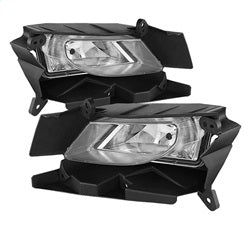 Spyder OEM Fog Lights w/ Switch - Clear — 2010-2011 Mazda 3 (5070456)