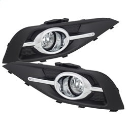 Spyder OEM Fog Lights w/ Switch - Clear — 2012-2014 Honda CR-V (5076076)