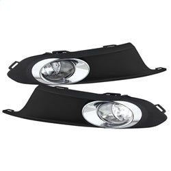 Spyder Phares antibrouillard de style OEM avec interrupteur - transparent — 2011-2014 Volkswagen Jetta (5076205)