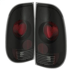 Spyder Feux arrière de style européen - noir fumé — 1997-2003 Ford F-150 Styleside, 1999-2007 Ford F-250/F-350/F-450/F-550 Super Duty (5078162)