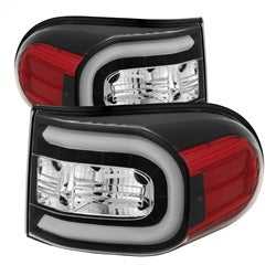 Spyder LED Tail Lights - Black — 2007-2013 Toyota FJ Cruiser (5079442)