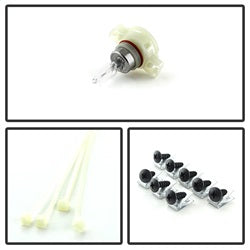Spyder OEM Fog Lights with Switch and Switch Panel - Clear