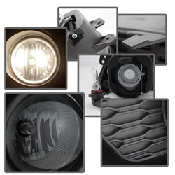 Spyder OEM Style Fog Lights w/ Switch - Smoke — 2011-2014 Dodge Charger (5080738)
