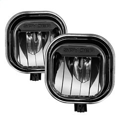 Spyder LED Fog Lights - Black — for select Ford vehicles (5081100)