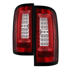 Spyder Feux arrière à DEL — rouge transparent — pour certains camions Chevrolet et GMC (5085269)