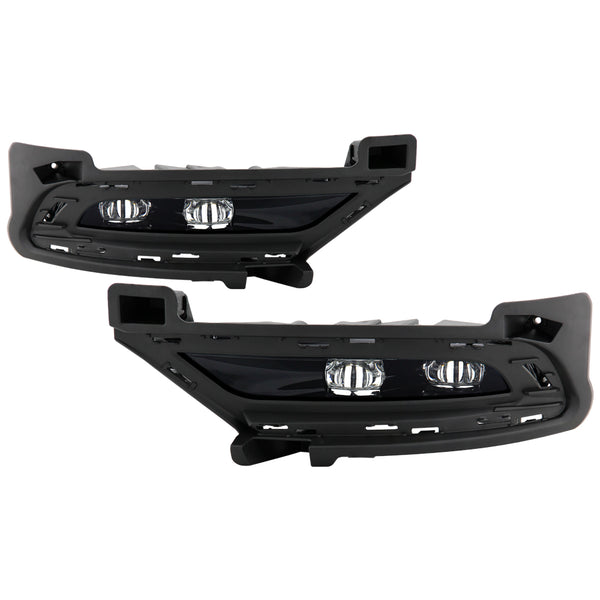Spyder OEM LED Fog Lights w/ Universal Switch - Clear — 2015-2019 Chrysler 300 (5086952)