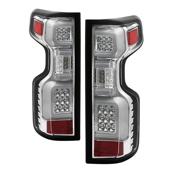 Spyder Feux arrière à DEL — chrome — pour certains camions Chevrolet (5087263)