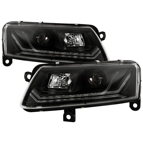 Spyder Projector Headlights - Sequential LED Turn Signal Lights — for select Audi vehicles (5087676)