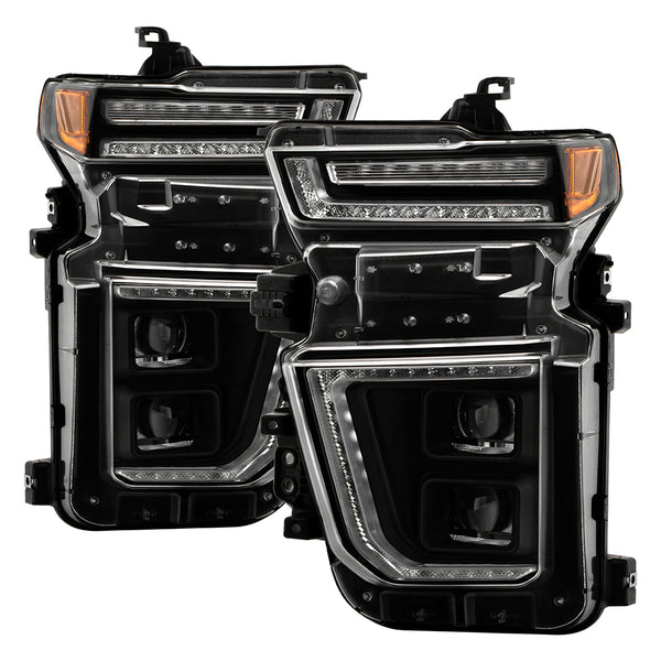Spyder Ensemble de blocs phares entièrement à DEL — pour certains camions Chevrolet (5088840)