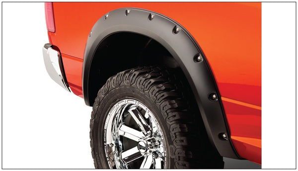 Bushwacker Fender Flare Pocket Style 4pc - Black (BW50915-02)