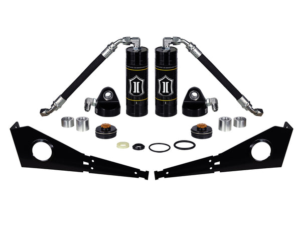 ICON 2005-2023 Toyota Tacoma/2003-2024 4Runner/2007-2014 FJ Cruiser, Front, Coilover Reservoir Upgrade Kit w/