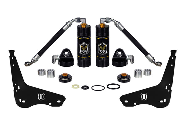 ICON 2007-2021 Toyota Tundra/2008-2022 Toyota Sequoia, Coilover Reservoir with CDCV Upgrade Kit With Seals, Pair