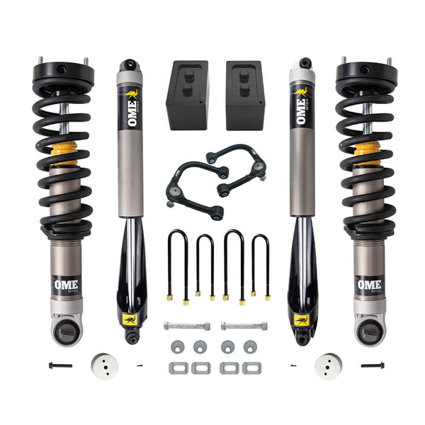 Old Man Emu MT64 Kit w/UCA FR 2.5in/0lb, RR 1.5in/0lb — 2021-2025 Ford F-150, select trims