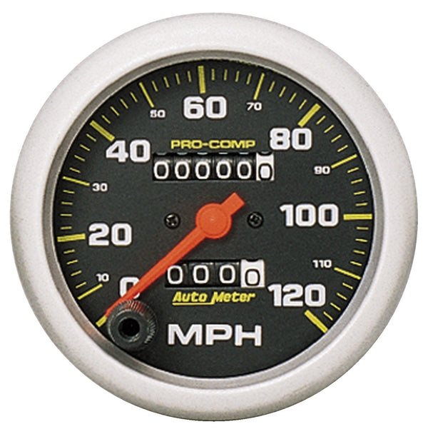 AutoMeter 3-3/8" Speedometer, 0-120 MPH, Pro-Comp