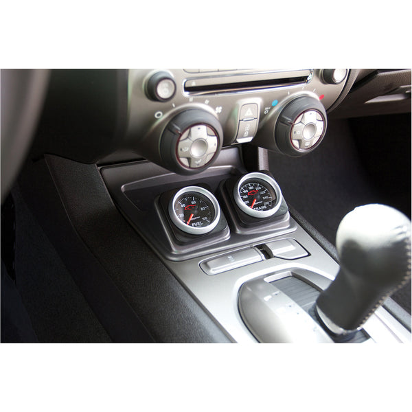 AutoMeter Direct Fit Shifter Console, Dual, 2-1/16", Camaro 10-15