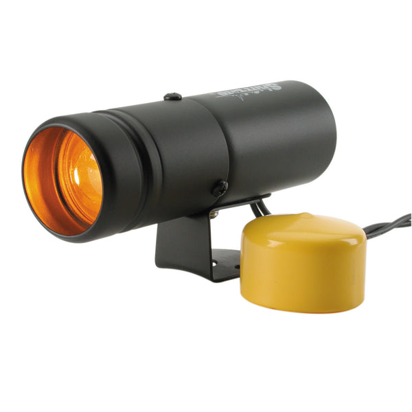 AutoMeter Shift Light, Amber, Pedestal, Black, Shift-Lite