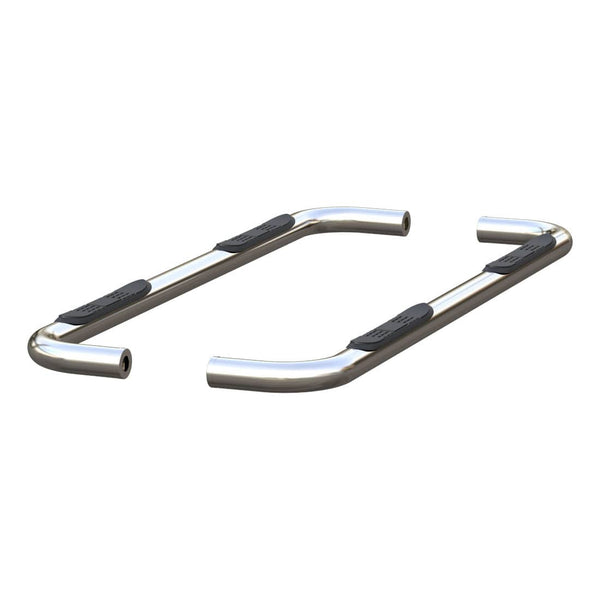 ARIES 2019+ Silverado/Sierra 1500 Extended Cab 3 in Round Polished Stainless Steel Side Bars
