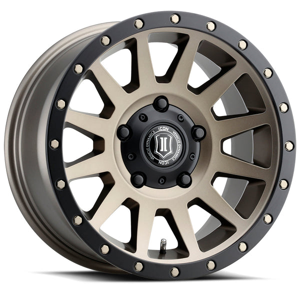 Icon Vehicle Dynamics Icon Alloys Compression Bronze 17 X 8.5/5 X 150/25 mm/5.75" Bs